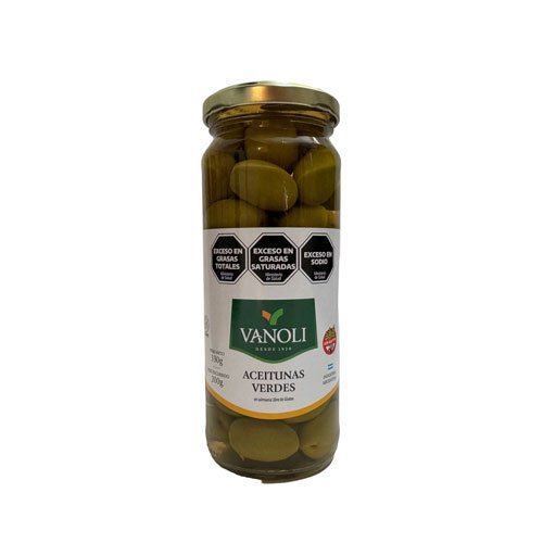 Aceitunas Verdes FRASCO x 330 grs.