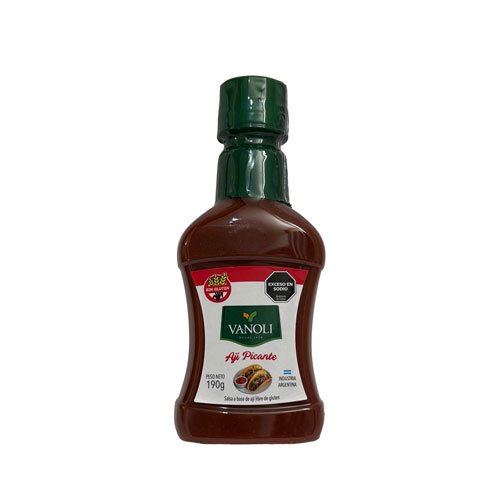 Salsa de Ajï Picante - Nuevo PET. x 190 grs.