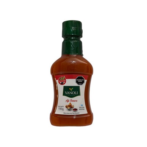Salsa de Ají Suave PET. x 190 grs.