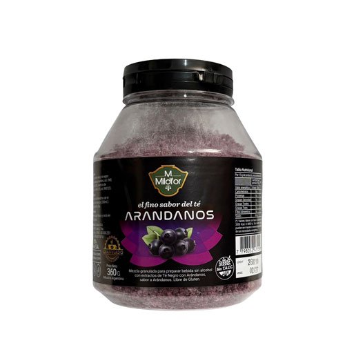 Té Arándano granulado x 360 grs.