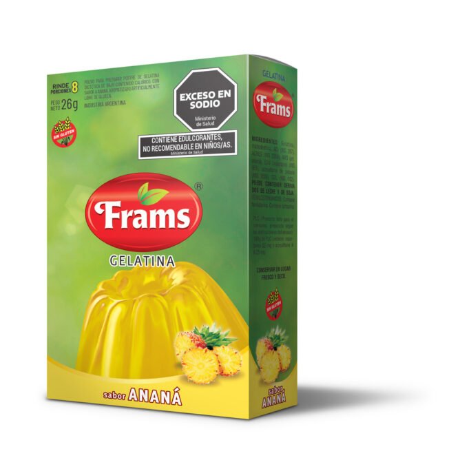 Gelatina Ananá x 26 grs