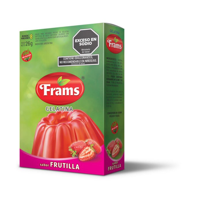 Gelatina Frutilla x 26 grs