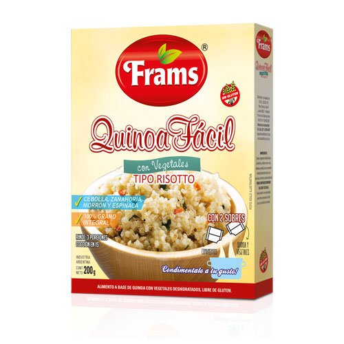 Quinoa C/ Vegetales x 200 grs