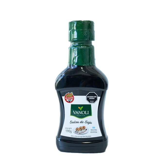 Salsa Soja Con Sal PET. x 190 grs.