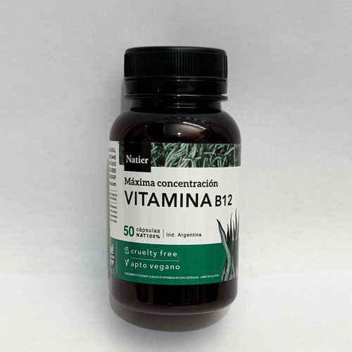 Vitamina B12 Concentrada x 50 caps.