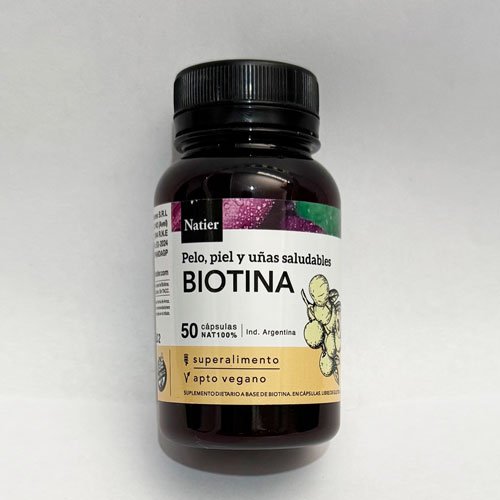 Biotina Concentrada x 50 caps.