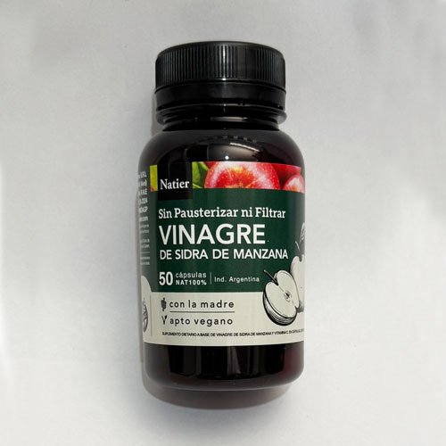 Vinagre Sidra de Manzana x 50 caps.