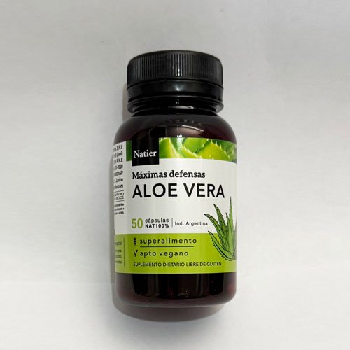 Aloe Vera x 50 caps.