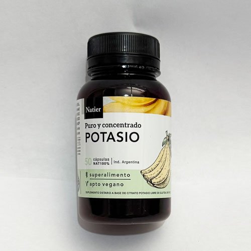 Potasio x 50 caps.