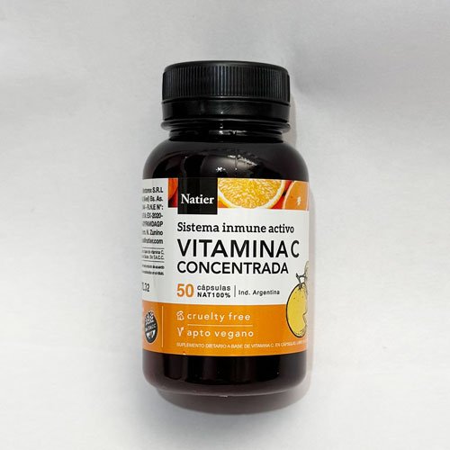 Vitamina C x 50 caps.