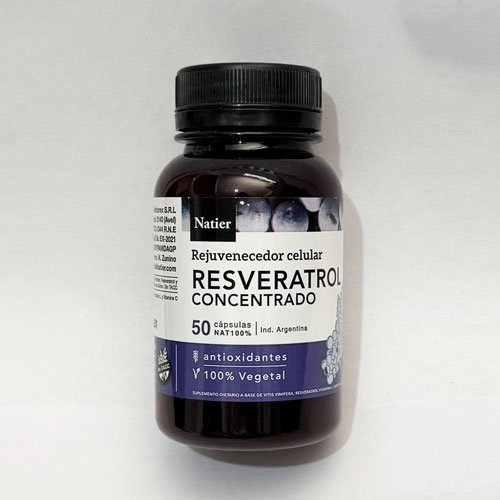 Resveratrol x 50 caps.