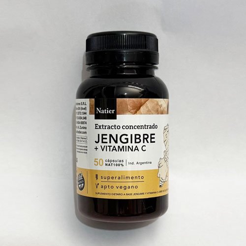 Jengibre Concentrado x 50 caps.
