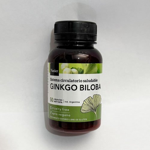 Gingko Biloba x 50 caps.