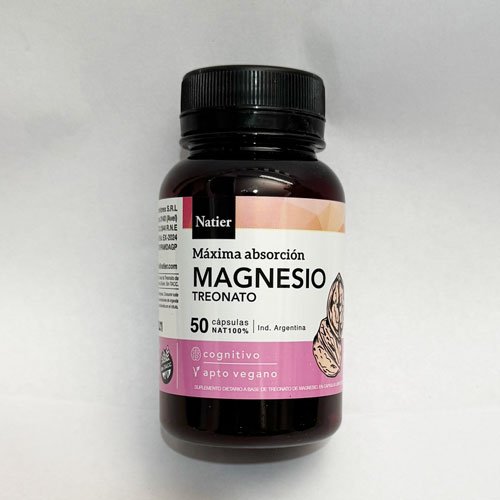Magnesio Treonato x 50 caps.