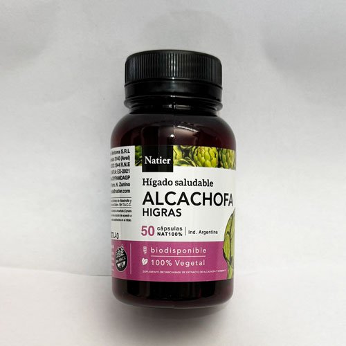 Alcachofa Higras x 50 caps.