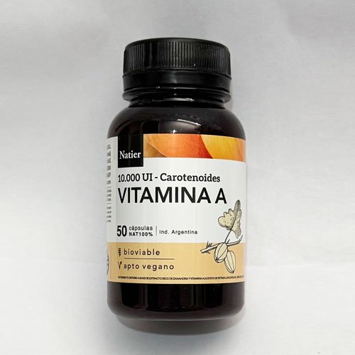 Vitamina A x 50 caps.