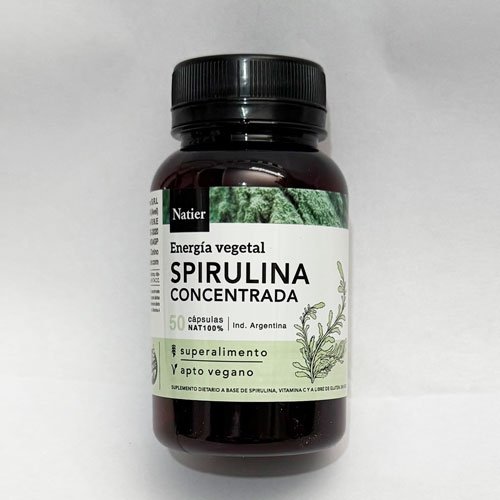 Spirulina x 50 caps.