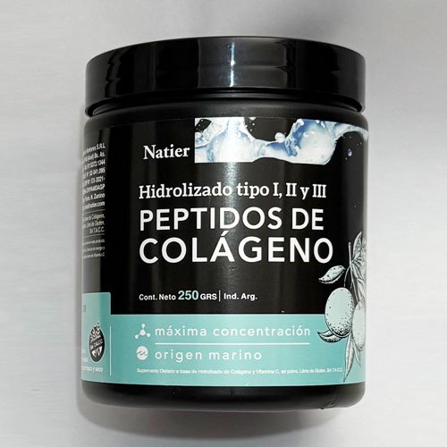 Colágeno Peptidos Concentrados ( en polvo ) x 250 grs.