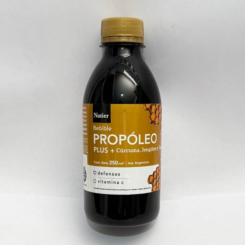Propóleo Plus + Cúrcuma, Jengibre, Tomillo y Vit.C x 250 cm3