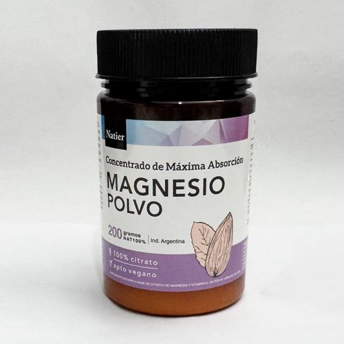 Magnesio Polvo Concentrado x 200 grs.
