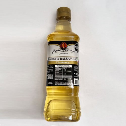 Aceto  Balsámico Chardonnay PET x 500 cc.