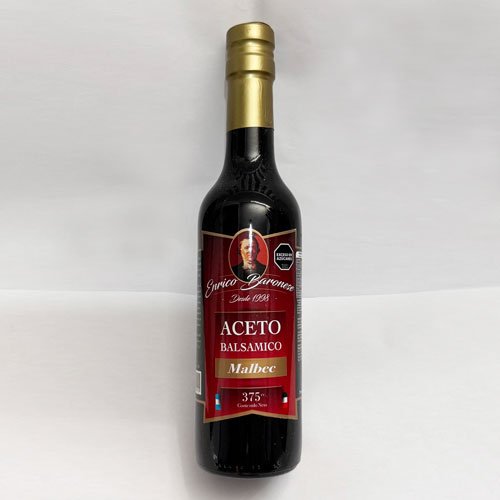 Aceto  Balsámico Malbec VIDRIO x 375 cc.