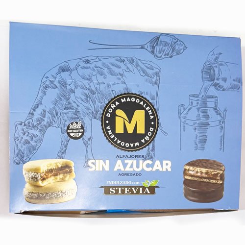 Alfajores de Maicena s/azúcar x 12 unid.
