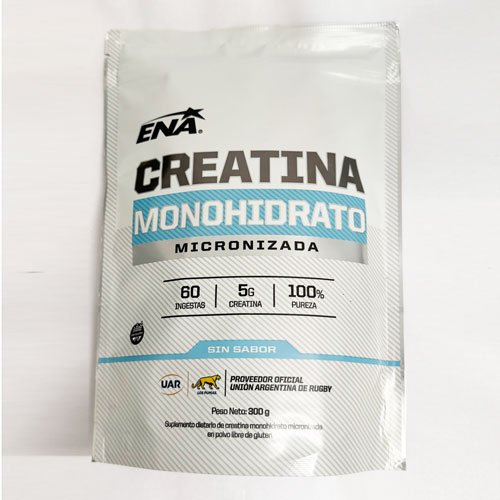 Creatina Monohidrato - Sin sabor x 300 gr.