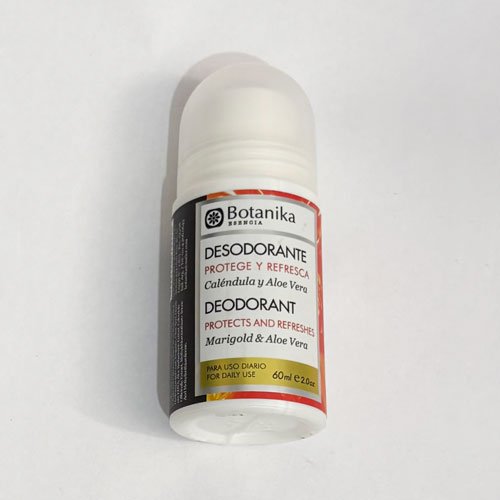 Desodorante Roll On Caléndula y Aloe Vera x 60 ml