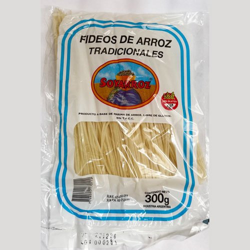 Fideos de Arroz Tradicional x 300 grs.