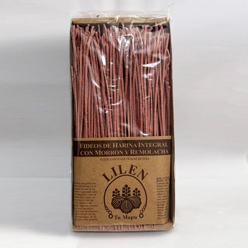 Tallarines Morrón y Remolacha x 500 grs.