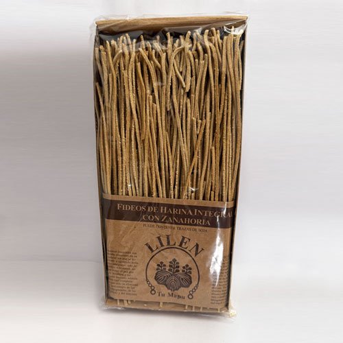 Tallarines de Soja y Zanahoria x 500 grs.