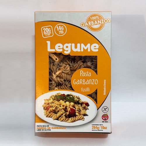 Fusilli de Garbanzos x 284 grs.