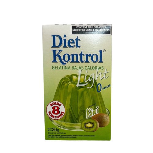 Gelatinas de Kiwi x 30 grs.