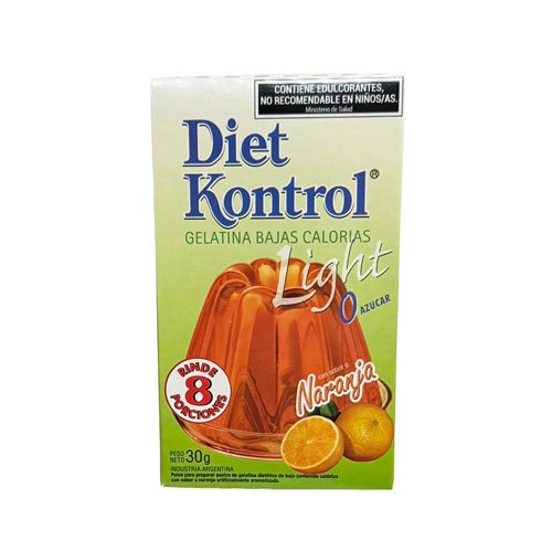 Gelatinas de Naranja x 30 grs.