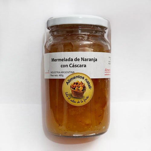 Mermelada de Naranja con cáscara x 460 grs.