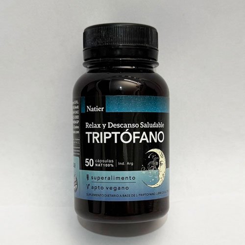 Triptofano (Serotonina) x 50 caps.
