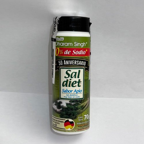 Sal S/sodio Apio x 70 grs.