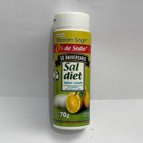 Sal S/sodio Limòn x 70 grs.