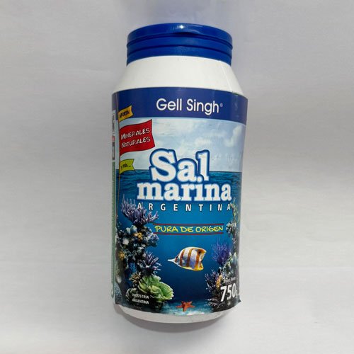 Sal Marina (pote) x 750 grs.