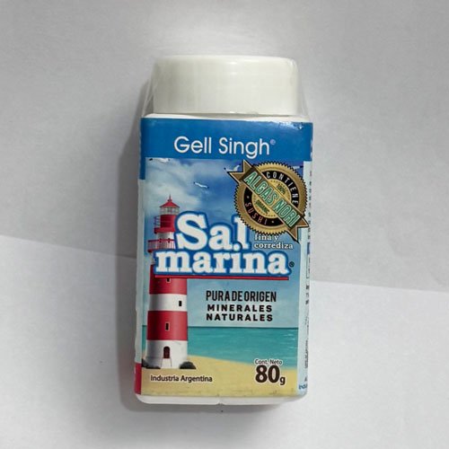 Sal Marina de Mesa x 80 grs.