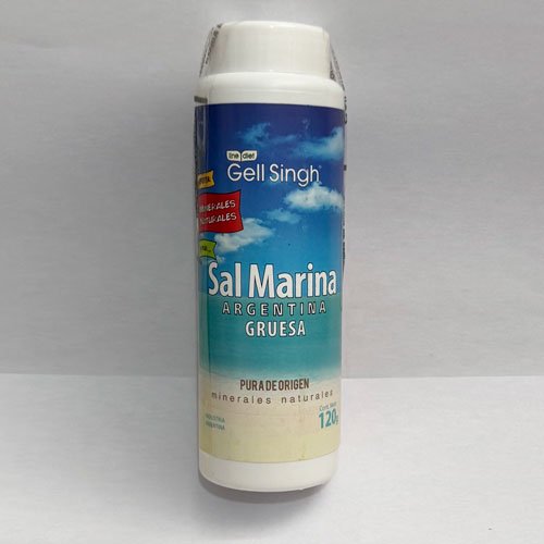 Sal Marina Gruesa Parrillera x 120 grs.