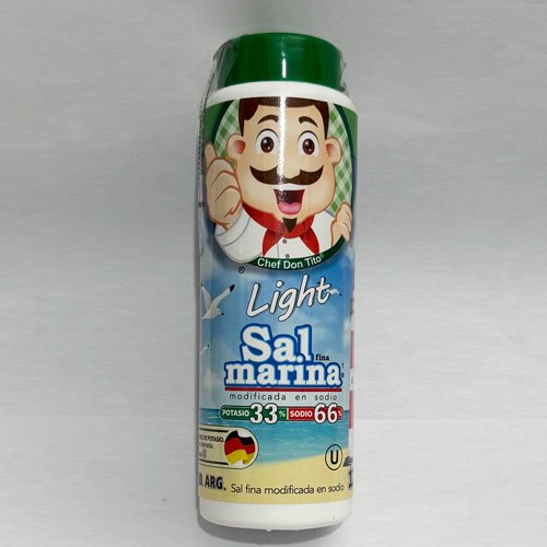 Sal Marina Baja en Sodio x 120 grs.