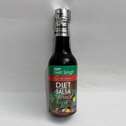 Salsa Soja Sin Sal (0% Sodio) x 180 cc.