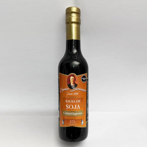 Salsa de Soja "Calidad Superior" VIDRIO x 375 cc.