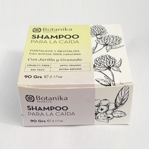 Shampoo Solido Anticaída x 90 grs.