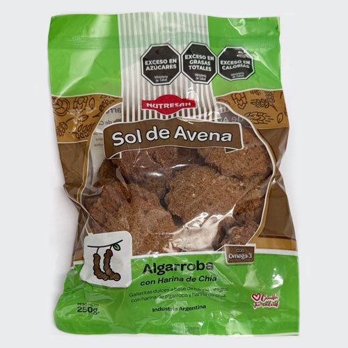 Sol de Avena con Algarroba x 250 grs.
