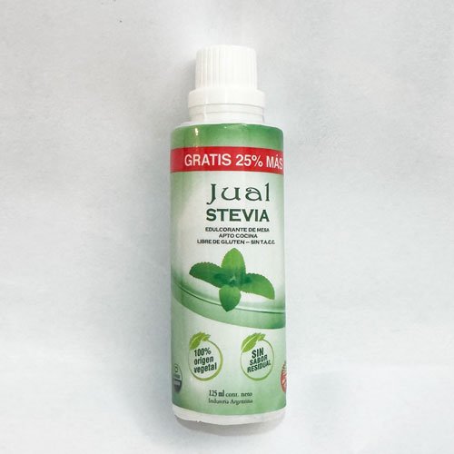Stevia Liquida de mesa - apto cocina x 125 ml.